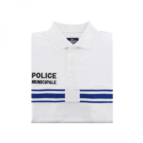 polo-respirant-100-polyester-pm-blanc-manches-courtes-ref-577