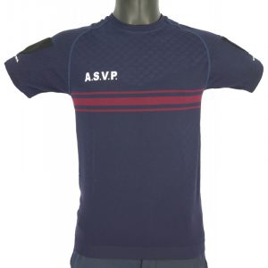 t-shirt-ref-1525-asvp-airflow-sans-coutures-bleu-bande-bordeaux-mc-