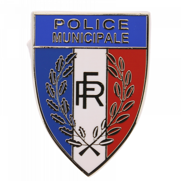 INSIGNE CMETAL POUR CALOT POLICE MUNICIPALE