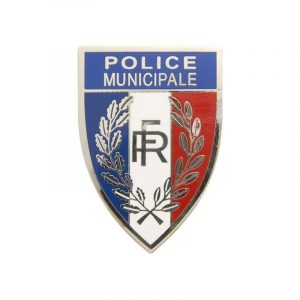 INSIGNE CASQUETTE POLICE MUNICIPALE