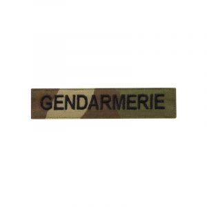 Bande patronymique gendarmerie camouflage