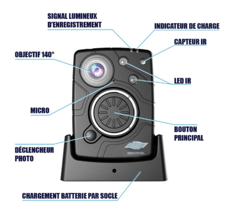 Camera piéton EH-17G – Image 2