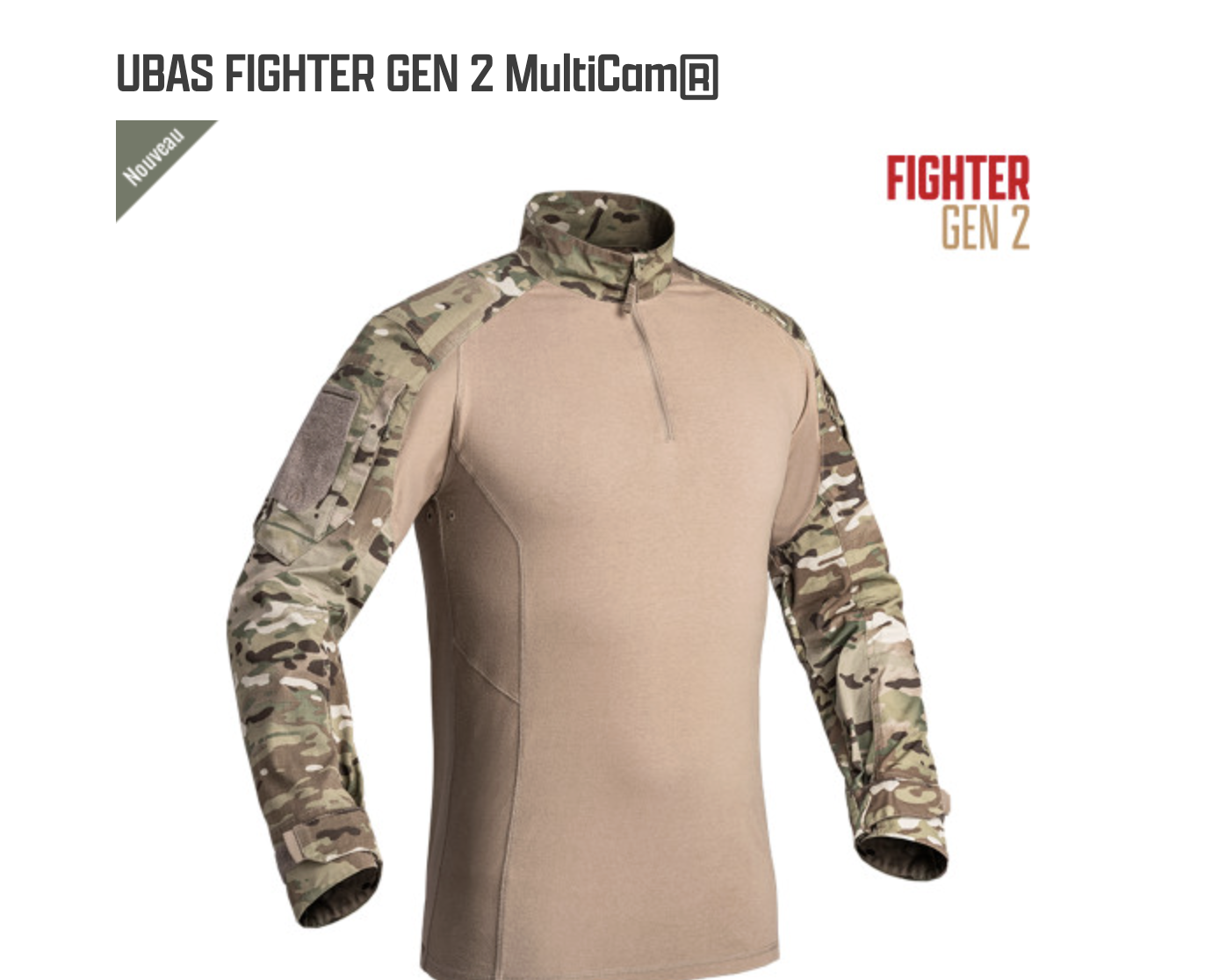 UBAS FIGHTER GEN 2 MultiCam®