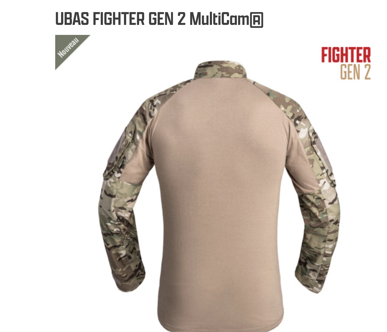 UBAS FIGHTER GEN 2 MultiCam®