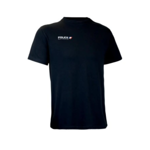 T-shirt Police Nationale-noir